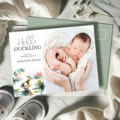 Ducking招待状SipとSee シーズンポストカード