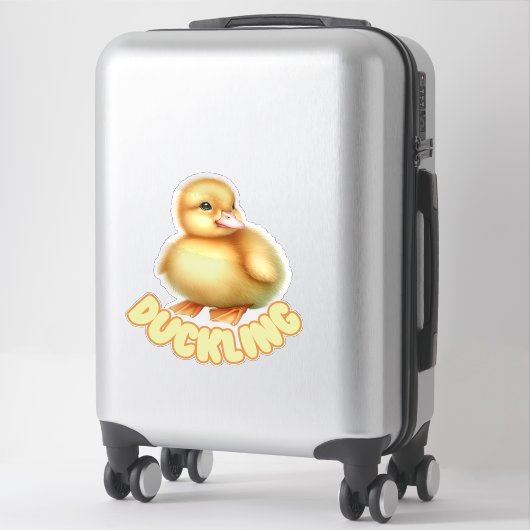 DUCKLING -子供部屋シール シール (スーツケース)