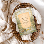 Duckling Pond Baby Shower 招待状