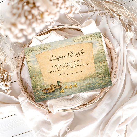 Duckling Pond Diapper Raffle エンクロージャーカード