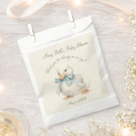 Duckling with Ribbon Baby Shower  フェイバーバッグ