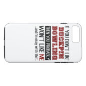 Duckpinのボーリングのカッコいいを好まなければ Case-Mate iPhoneケース (裏面(横))