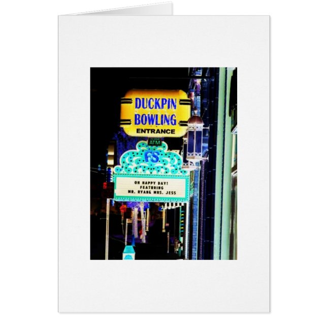 Duckpinのボーリング、噴水の正方形、インディアナポリス、 (正面)