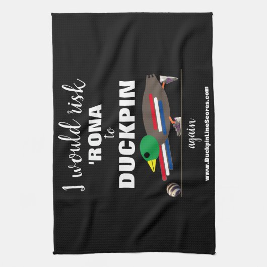 DUCKPIN再び – タオル (縦)