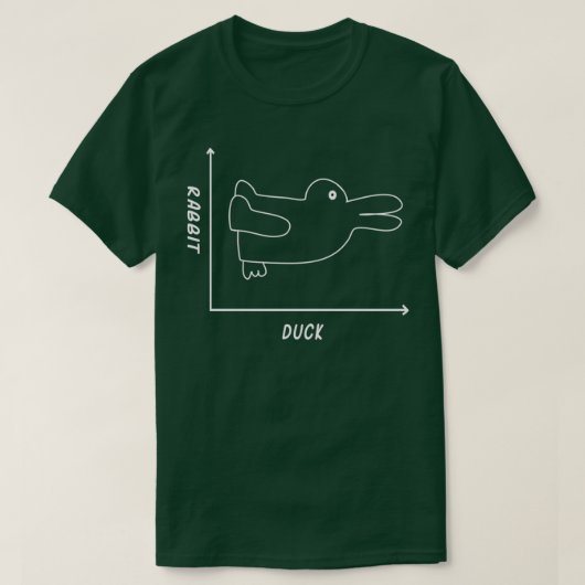 DuckRabbit Graph 1 Tシャツ (デザイン正面)