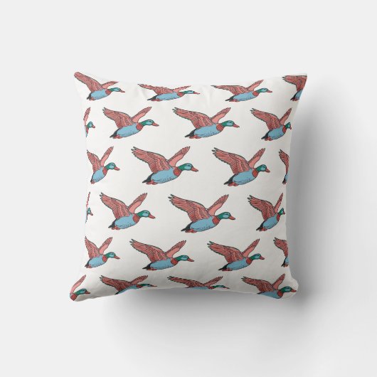 Ducks can fly!  クッション (裏面)