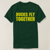 DUCKS FLY TOGETHER  Tシャツ (デザイン正面)