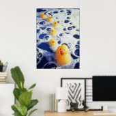 Ducks in a Row ポスター (ホームオフィス)