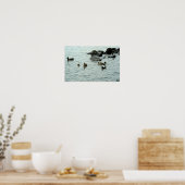 Ducks on a Lake ポスター (キッチン)