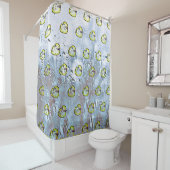 Ducks on water シャワーカーテン (インサイチュ)