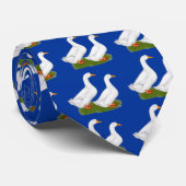 Ducks: White Pekins ネクタイ (ロール)