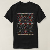 DuckTales醜いクリスマスセーター Tシャツ (デザイン正面)