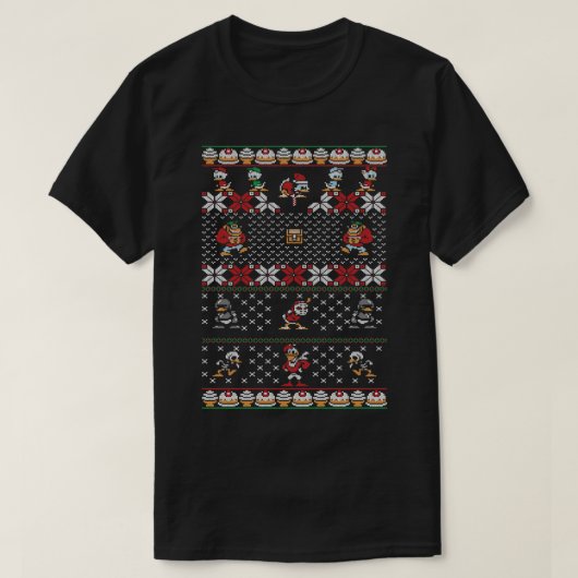 DuckTales醜いクリスマスセーター Tシャツ (デザイン正面)