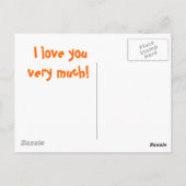 DucktoDuckLove you ポストカード (裏面)