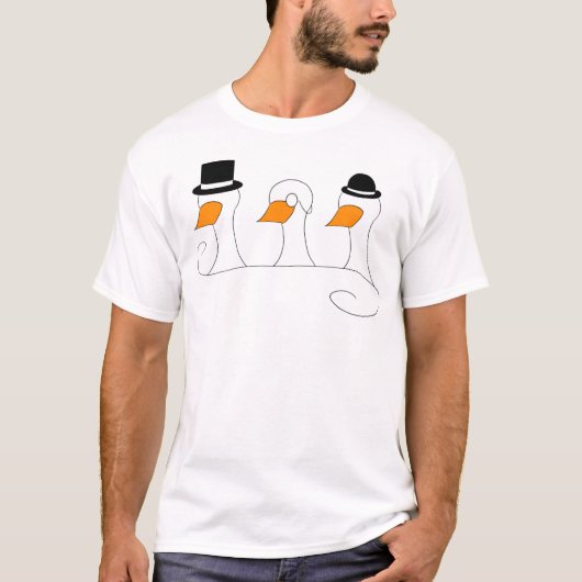 Duckworthの社会 Tシャツ (正面)
