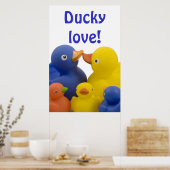 Ducky love - ポスター (キッチン)