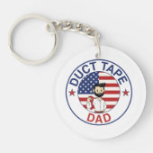 Duct Tape Dad - Acrylic Keychain キーホルダー (正面)