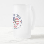 Duct Tape Dad - Beer Frosted Mug フロストグラスビールジョッキ (正面右)