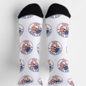 Duct Tape Dad - Crew Socks ソックス (上部)