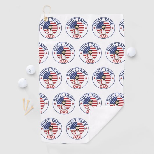 Duct Tape Dad - Golf Towel ゴルフタオル (インサイチュ)