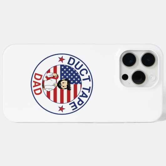 Duct Tape Dad - iPhone Case Case-Mate iPhoneケース (裏面 (横))