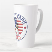 Duct Tape Dad - Latte Mug カフェラテマグ (右アングル)