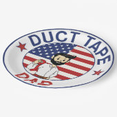 Duct Tape Dad - Paper ペーパープレート (アングル)