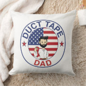 Duct Tape Dad - Throw Pillow (Square) クッション (ブランケット)