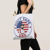 Duct Tape Dad - Tote Bag トートバッグ (クローズアップ)