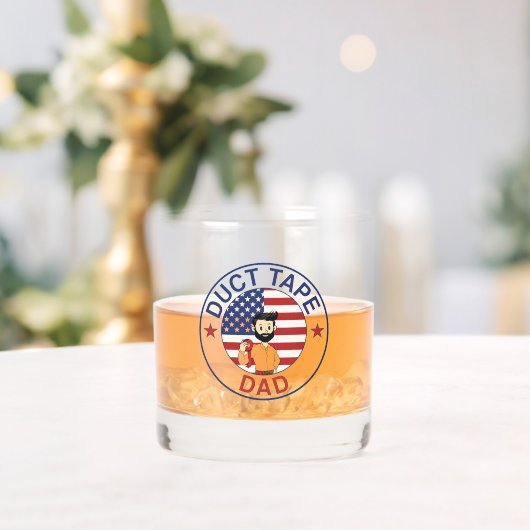 Duct Tape Dad - Whiskey Glass ウイスキーグラス (インサイチュ (ウェディング))
