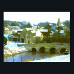 Duddington snow scene ポスター<br><div class="desc">Duddington,  Northamptonshire snow scene.</div>