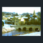 Duddington snow scene ポスター<br><div class="desc">Duddington,  Northamptonshire snow scene.</div>