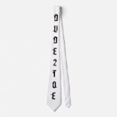 dude2toeのタイ ネクタイ (正面)