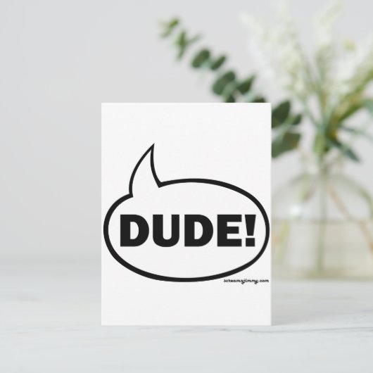 DUDE-1 ポストカード (スタンド正面)