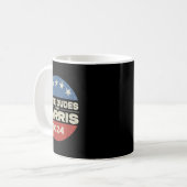 Dude For Harris Harris 2024 Kamala Harris For Pres コーヒーマグカップ (正面左)