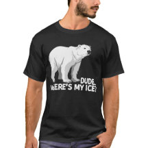 Dude Where is My Ice Climate Change Polar Bear