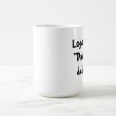 dudebagのマグがあないで下さい! コーヒーマグカップ (中央)