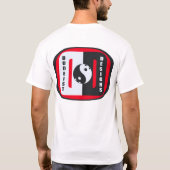 Dudeistデザインロゴ Tシャツ (裏面)