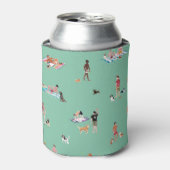 DUDES+and+DOGS+BEACH Mint 缶クーラー (缶正面)