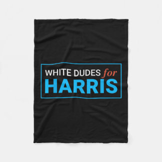 Dudes For Harris Harris Waltz 2024選挙カマラ フリースブランケット