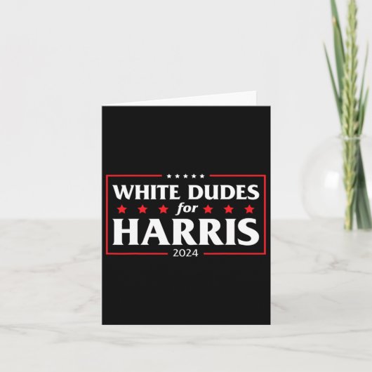 Dudes For Harris-kamala 2024 カード (正面)