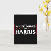 Dudes For Harris-kamala 2024 カード (黄色い花)