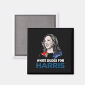 Dudes For Harris Women Support社長Kamala Ha マグネット (正面/裏面)