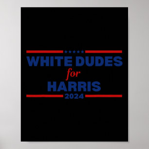 Dudes For Kamala-harris 2024 ポスター