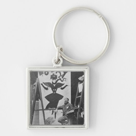 Dudleyの丈夫な絵画ポスター キーホルダー (正面)