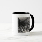 Dudleyの通り、7つのダイヤル マグカップ (正面右)