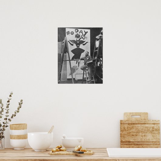 Dudley Hardy絵画のポスター ポスター (キッチン)