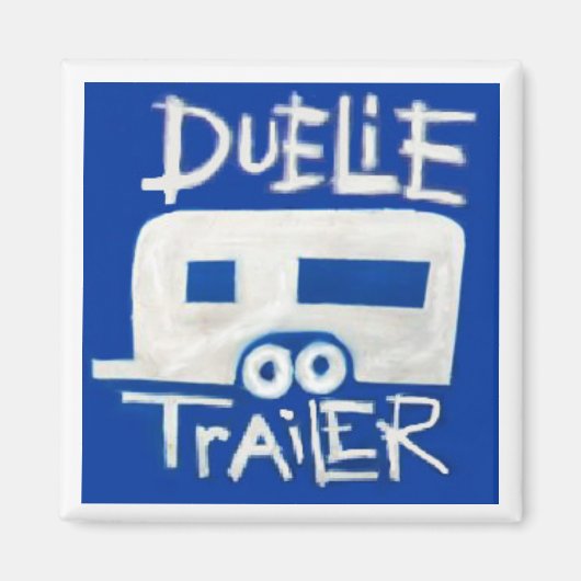 Duelieトレーラーロゴ マグネット (正面)