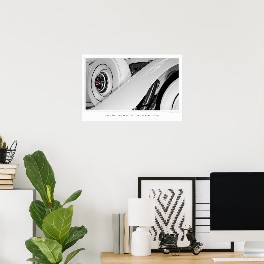 Duesenberg Model JN Roadster – ポスター (ホームオフィス)