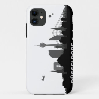 Duesseldorf skyline iPhone 5 sleeve/Case iPhone 11 ケース